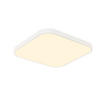 LED-DECKENLEUCHTE Leipzig 3000K-Warmweiß 27/27/3 cm - Weiß, Kunststoff (27/27/3cm) - Nettlife