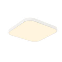 LED-DECKENLEUCHTE Leipzig 3000K-Warmweiß 27/27/3 cm - Weiß, Kunststoff (27/27/3cm) - Nettlife