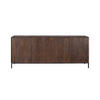 SIDEBOARD Madison Braun 45/210/85 cm - Dunkelbraun, Holz (210/85/45cm) - Starfurn