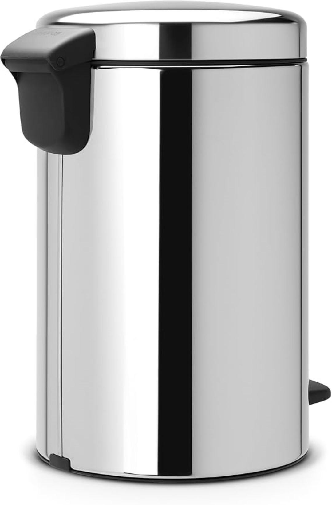 Thumbnail - Proregal Mülleimer, Grau, Metall, 25.1x41.1x33.8 cm, Küchen, Küchenausstattung, Mülleimer