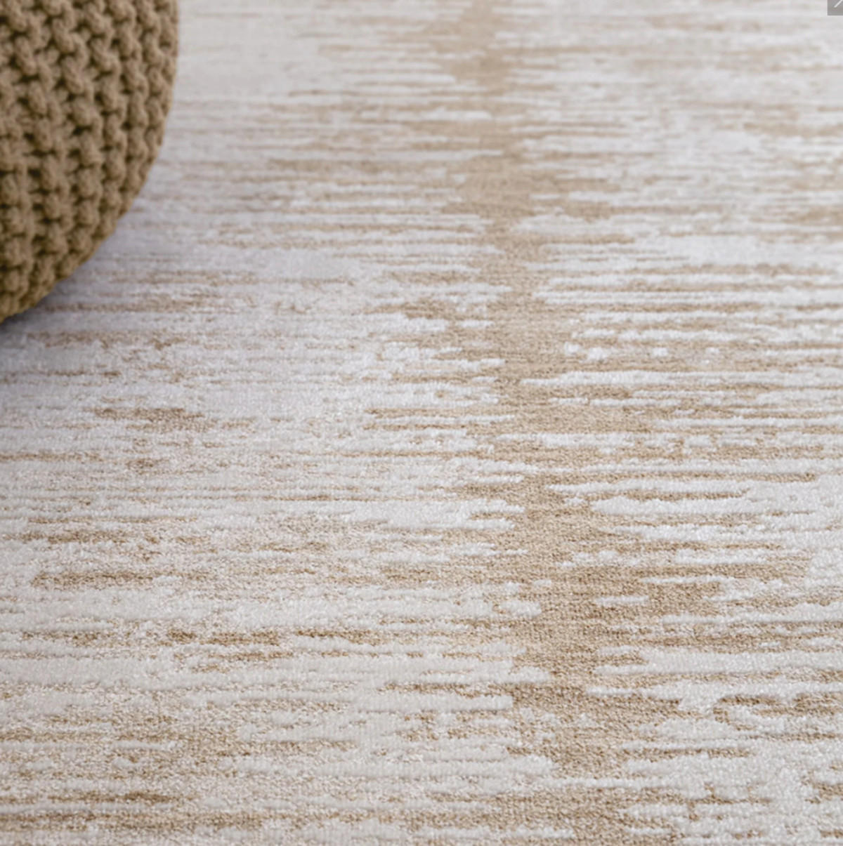 TEPPICH modern Flachgewebe SAND Beige 200 x 300 cm - Beige, Textil (200/300cm) - Novatrend