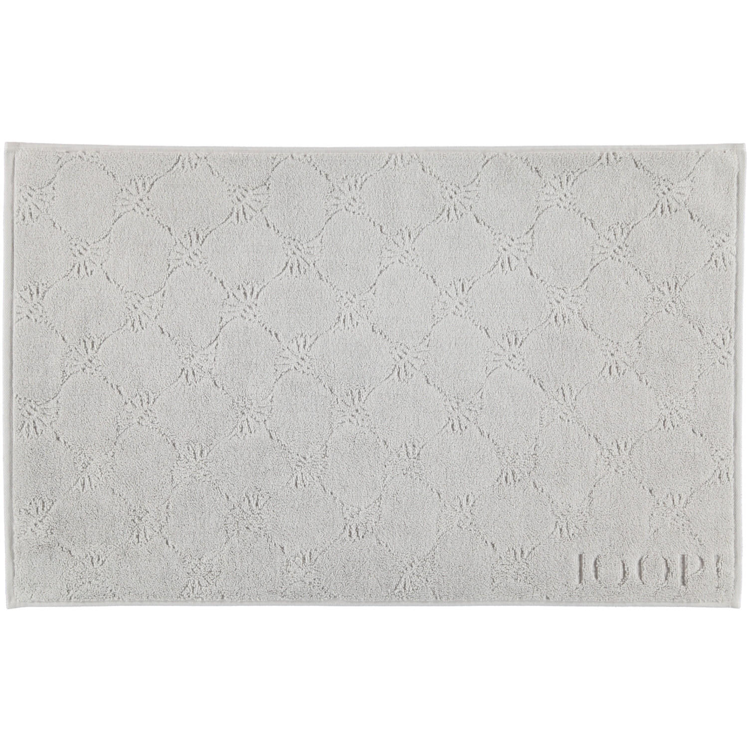 BADEMATTEN UNI CORNFLOWER 1670 PLATIN - 705 - Grau, Textil (50/80cm) - Joop!