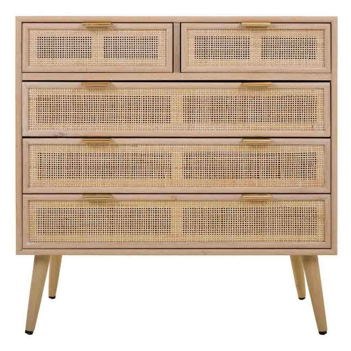KOMMODE 80x40x81 cm - Braun, Holz (80/39.5/81cm) - Wanderlust