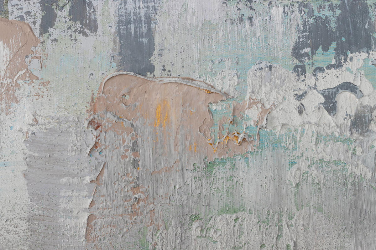 ACRYLBILD HANDGEMALT 120/60 cm - Grau, Holz/Textil (120/60cm) - KUNSTLOFT