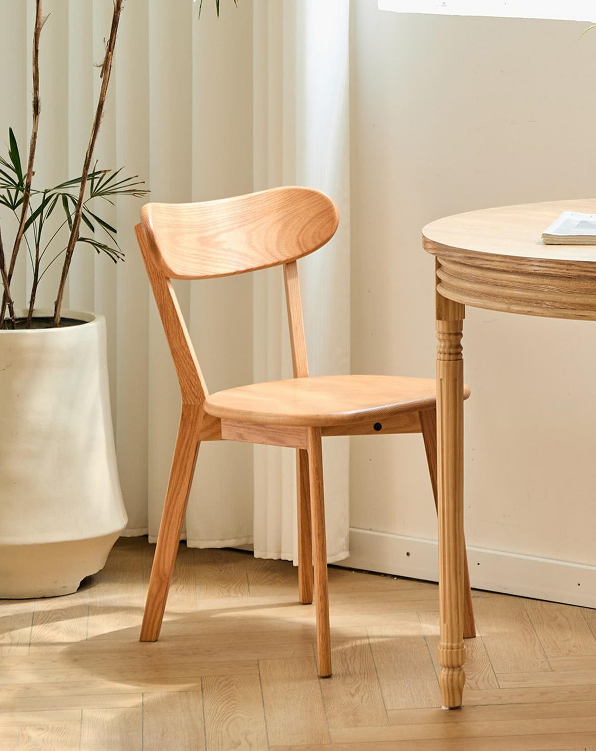 STUHL 2er-Set Holz Braun - Braun, Holz (41/79/56cm) - Nordlys