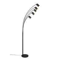 STEHLAMPE MARLEY - Schwarz - 28/28/200 cm - Schwarz, Metall (80/80/200cm) - Trio Leuchten