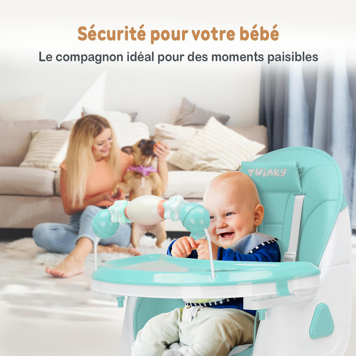 HOCHSTUHL Baby MAXI 2-in-1 mit Klappbarer Blau - Blau, Kunststoff (40/90/40cm) - Twinky