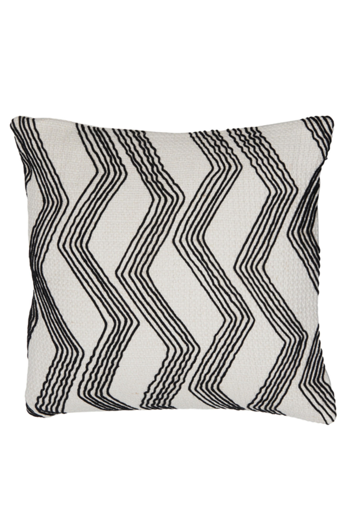 DEKOKISSEN Mackey Braun 45/45/10 cm - Braun, Textil (45/45cm) - Light & Living