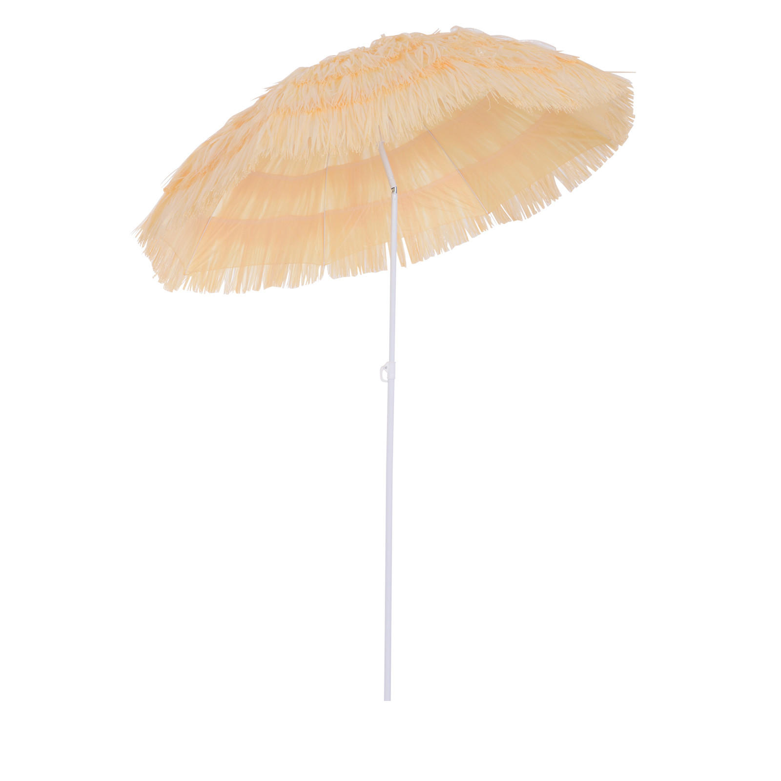 SONNENSCHIRM, Metall, Beige - Beige, Metall (160/160cm) - Outsunny