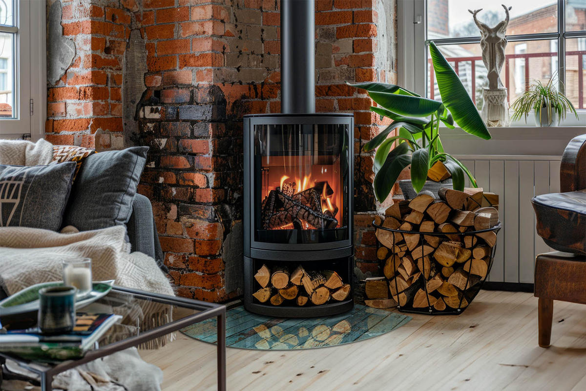 GLASPLATTE für Kamin 100x100 cm - Türkis, Glas (100/100/0.4cm) - TULUP