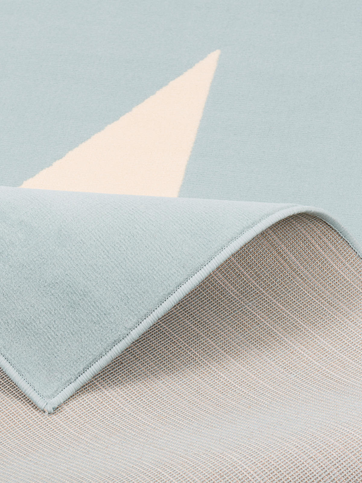 KINDER UND JUGEND TEPPICH TRENDLINE STERN PASTELL - Blau, Textil (80/160cm) - Pergamon