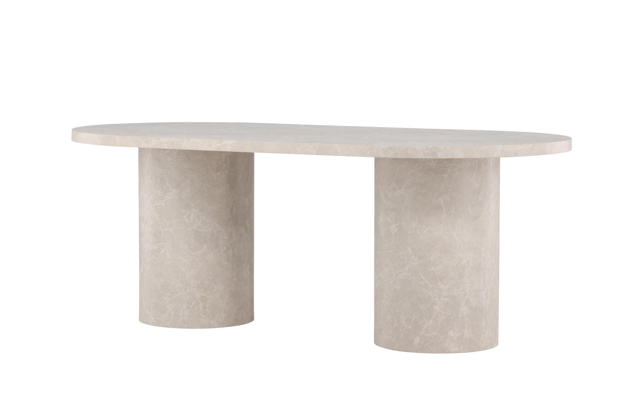 ESSTISCH NARVIK Grau 100x200x75 cm - Grau, Holzwerkstoff (200/100/75cm) - FURNLUX