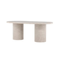 ESSTISCH NARVIK Grau 100x200x75 cm - Grau, Holzwerkstoff (200/100/75cm) - FURNLUX