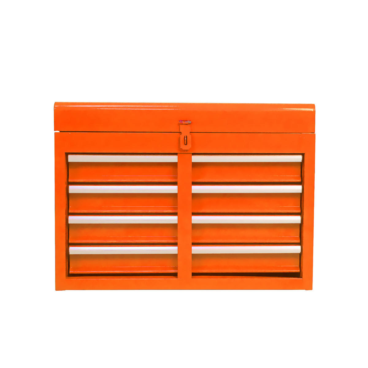 KOMBINATIONSKOFFER – mit 5 Schubladen (orange) - Orange, Metall (28/102/58.5cm) - DCA