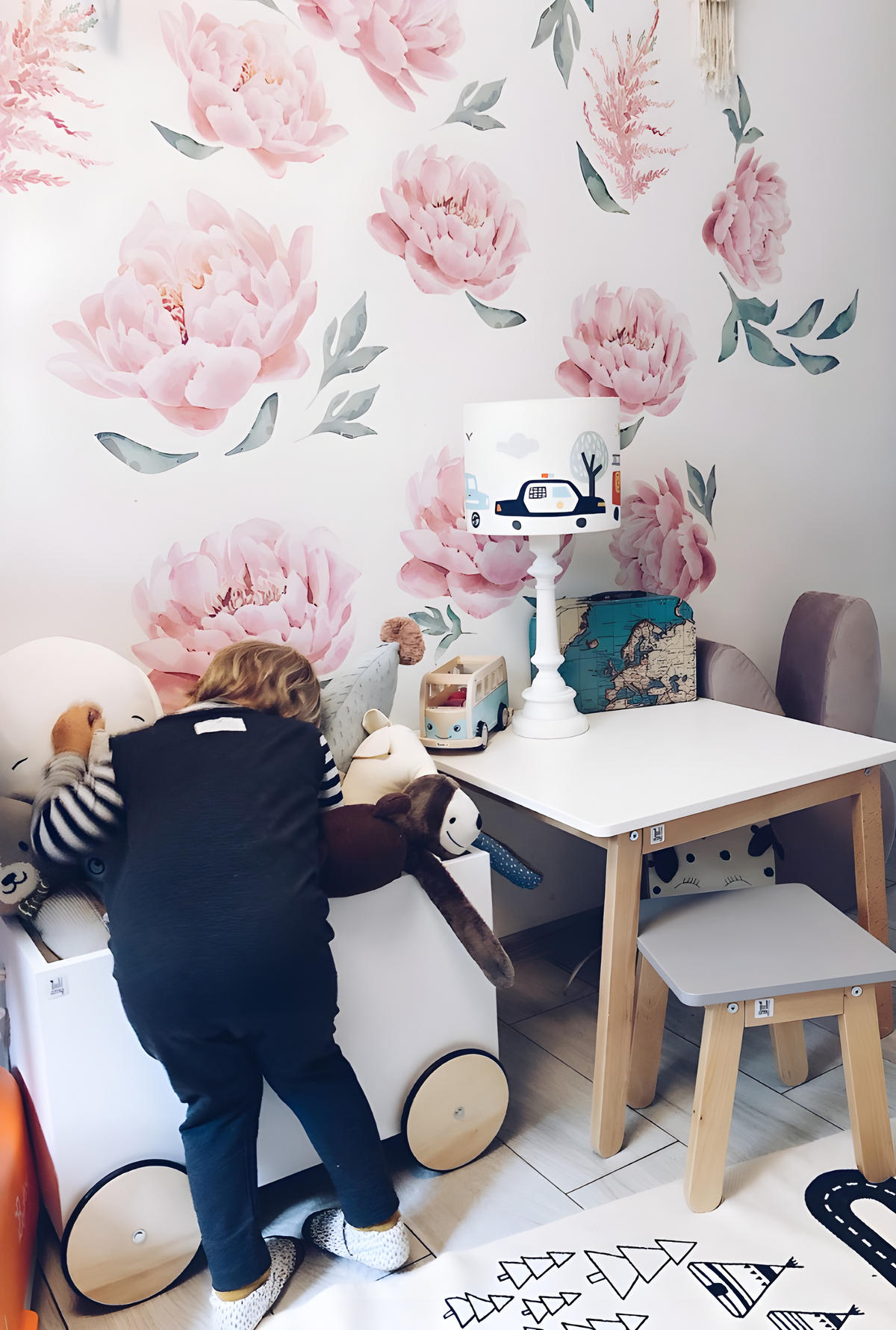 KINDERSTUHL Woody - Grau, Holzwerkstoff (30/31/30cm) - RAUMHIRSCH FURNITURE