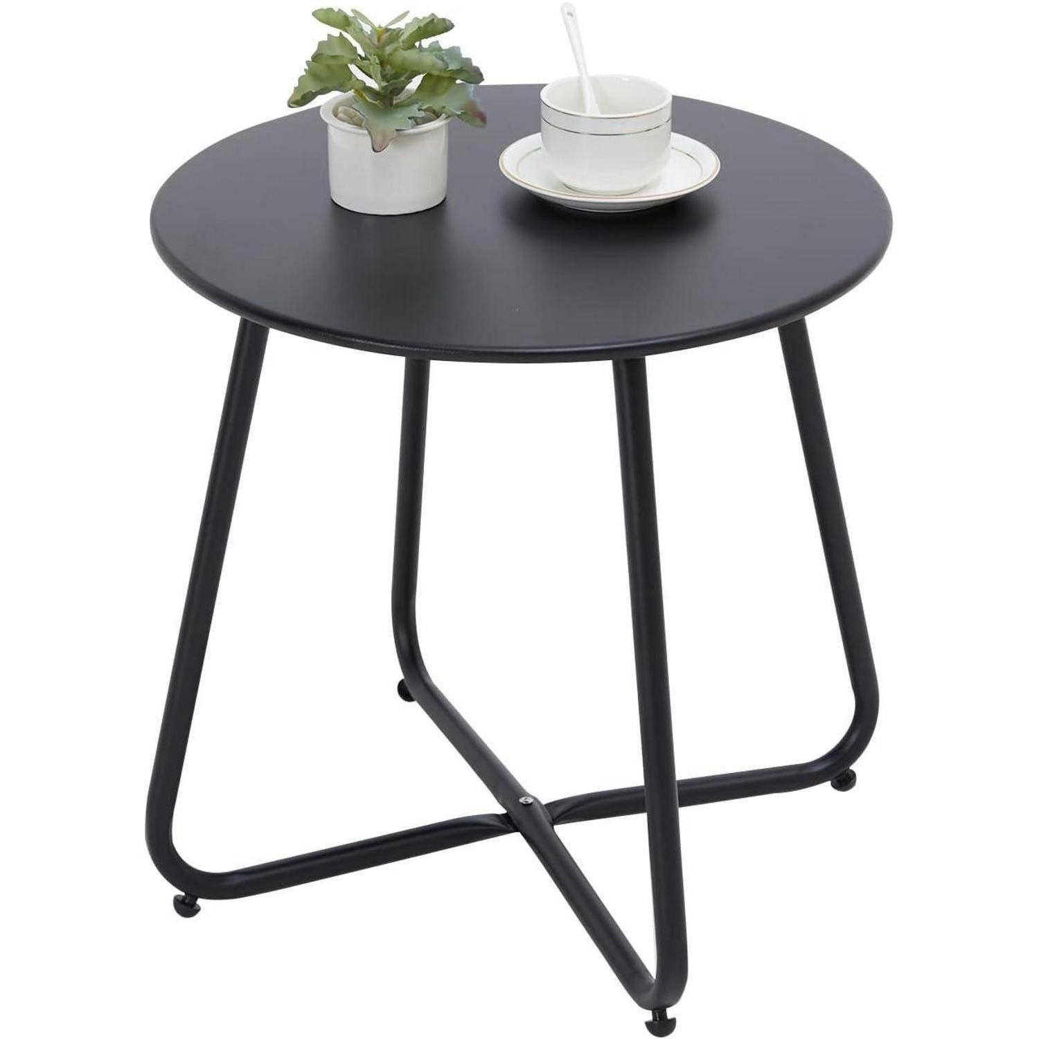 XXXLutz Beistelltisch Schwarz 45x45x45 cm