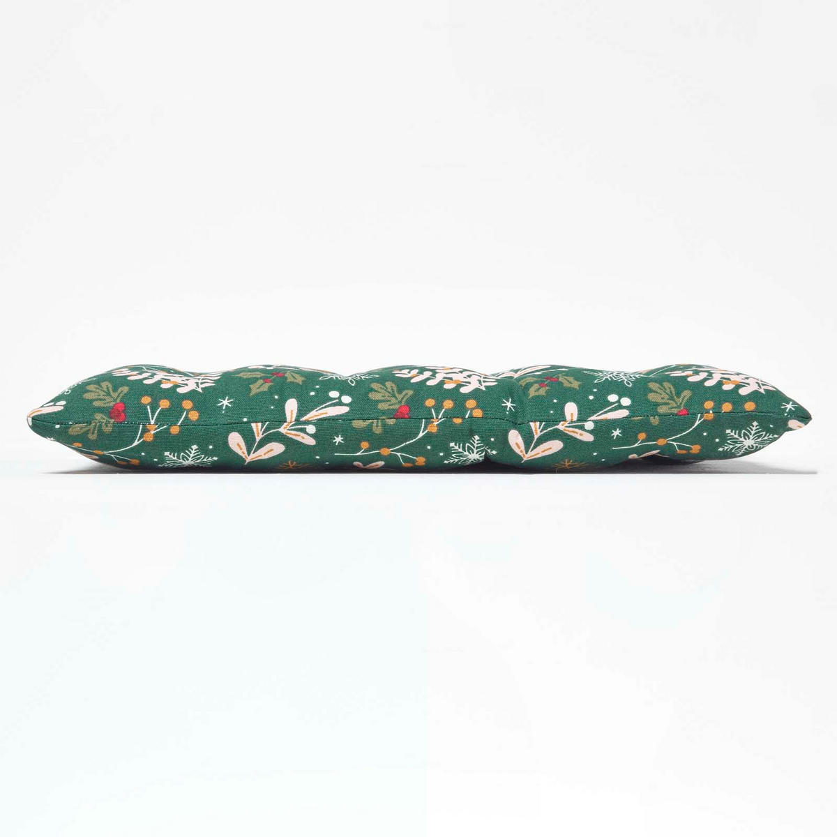 STUHLKISSEN Weihnachtswald, grün im 4er-Set 40/40/5 cm - Grün, Textil (40/40/5cm) - Homescapes