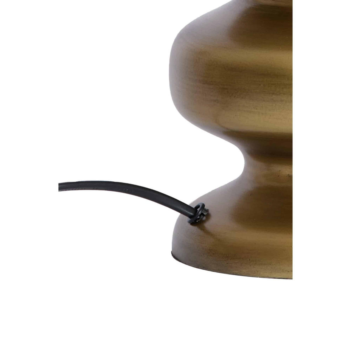 LAMPENFUSS Soroca Bronze 15/15/24 cm - Bronzefarben, Metall (15/15/24cm) - Light & Living