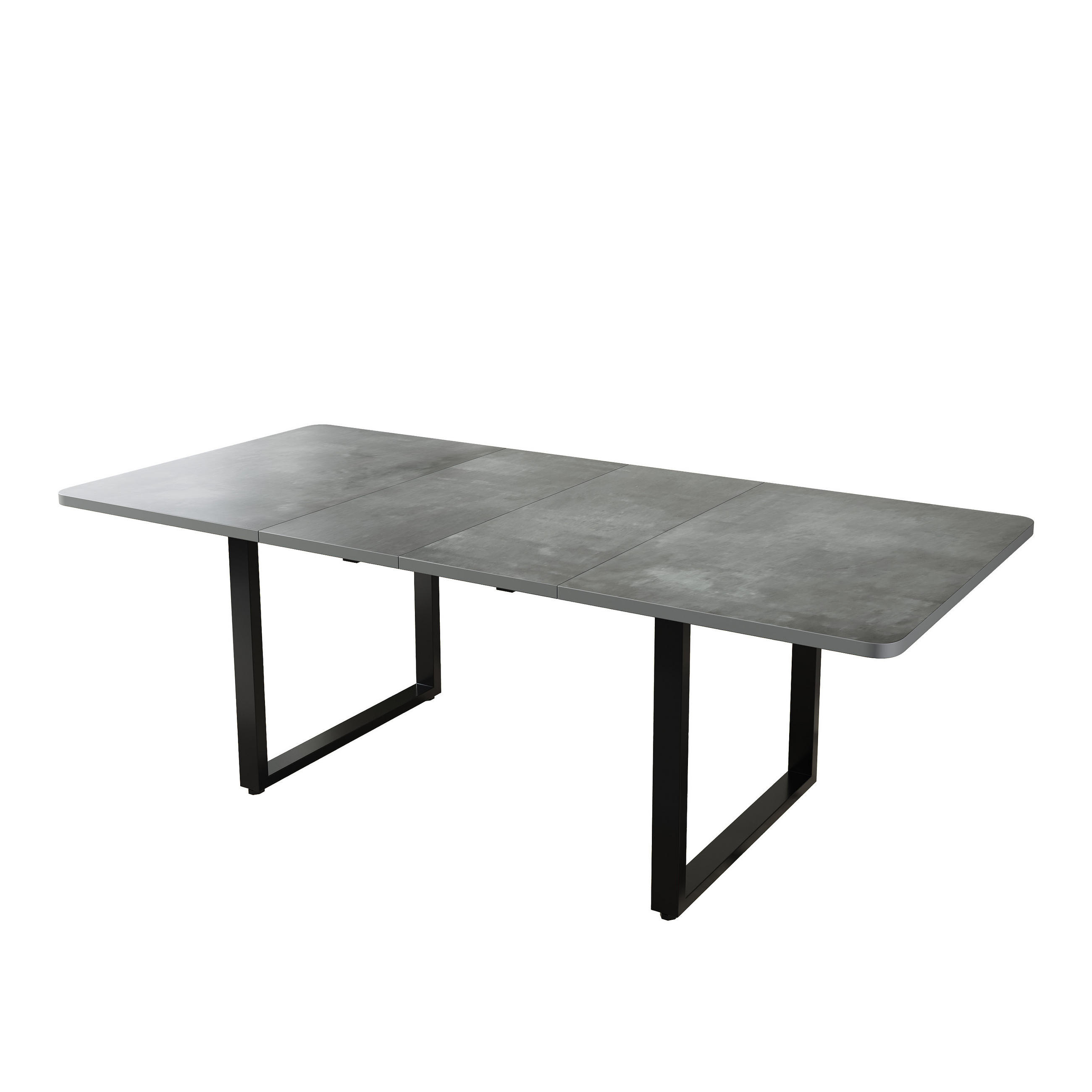 ESSTISCH ausziehbar 140-220/80 cm DE-39776 Grau - Grau, Holzwerkstoff (80/220/75cm) - ComfortXL