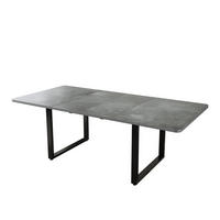 ESSTISCH ausziehbar 140-220/80 cm DE-39776 Grau - Grau, Holzwerkstoff (80/220/75cm) - ComfortXL