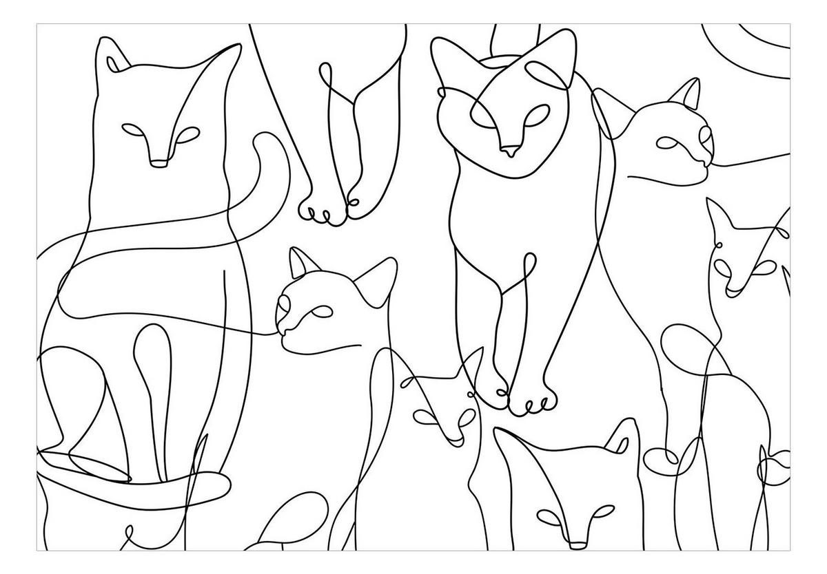 SELBSTKLEBENDE FOTOTAPETE 441/315 cm - Multicolor, Textil (441/1cm) - KUNSTLOFT