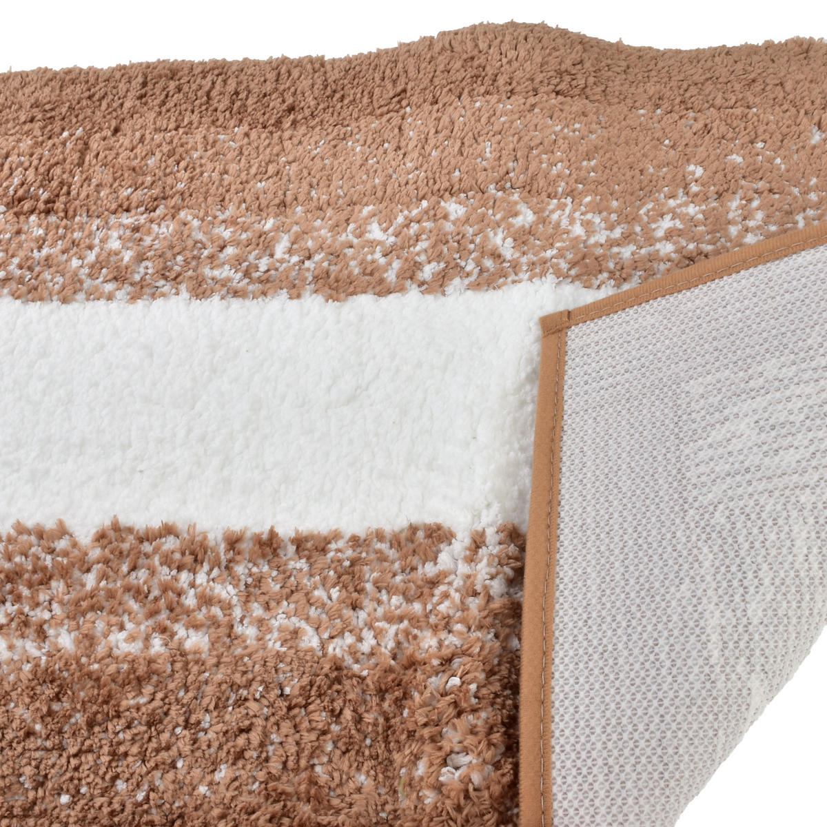 BADTEPPICH Zac Braun 80/50/2 cm Textilien - Braun, Textil (50/80cm) - Mondex
