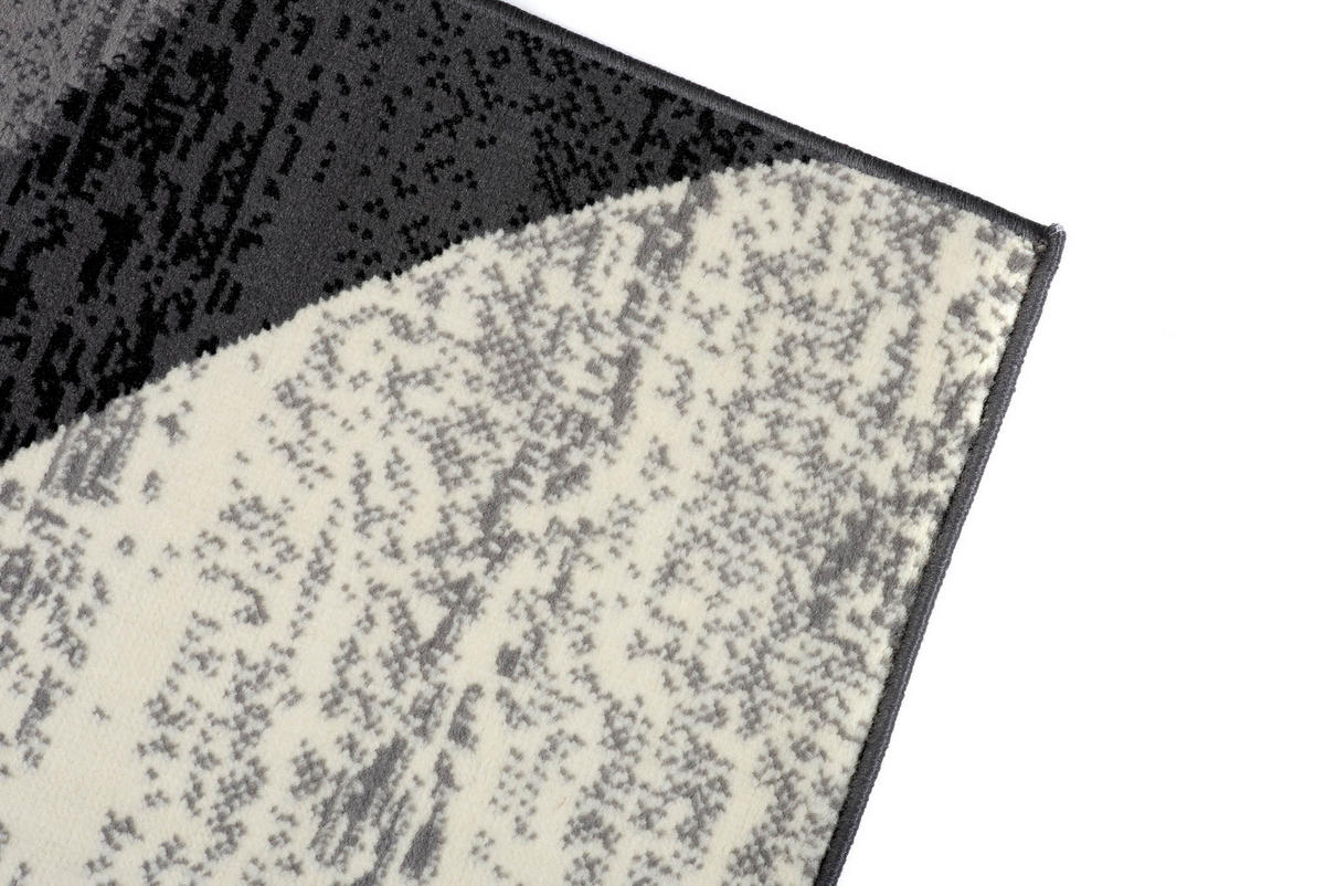 TEPPICH DREAM Grau Rot 140/200 cm - Rot/Grau, Textil (140/200cm) - Tapiso