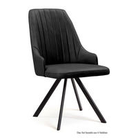 ESSZIMMERSTUHL (6er-Set) Deina 52x91x60 Schwarz/Anthrazit - Anthrazit/Schwarz, Kunststoff (60/91/52cm) - 58aufmkessel