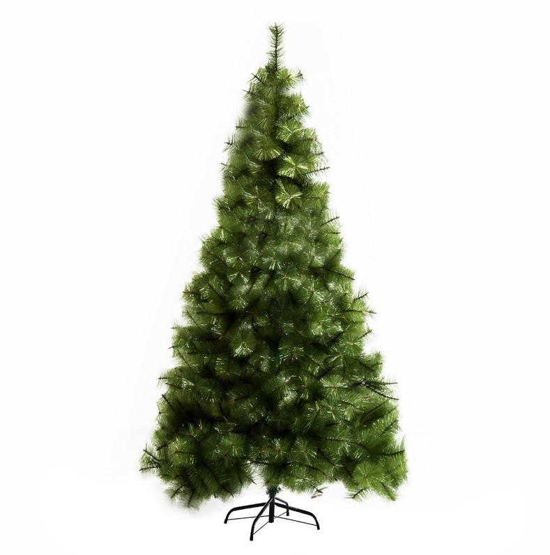 WEIHNACHTSBÄUME 90/90/210 cm grün aus Metall mit 505 Spitzen - Grün, Metall (210cm) - OKWISH