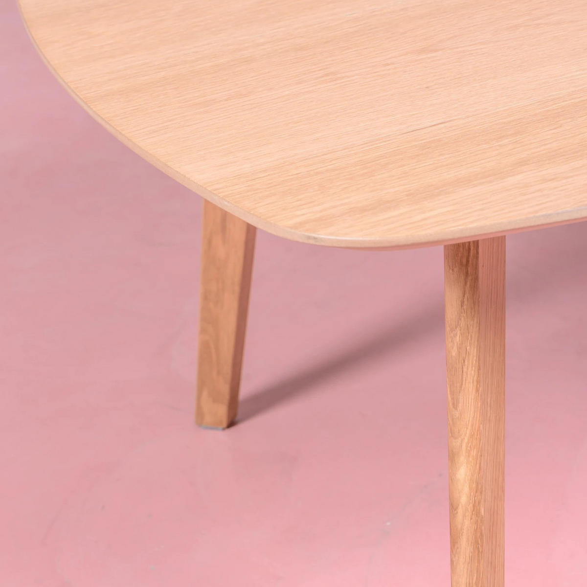 BEISTELLTISCH Quadratisch Eichefarben 80/80/42 cm - Eichefarben, Holz (80/80/42cm) - Nest Dream
