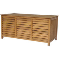 GARTENSCHRANK - GARTENTRUHE macao Braun - Braun, Holz (64/60/130cm) - Habitat Garten