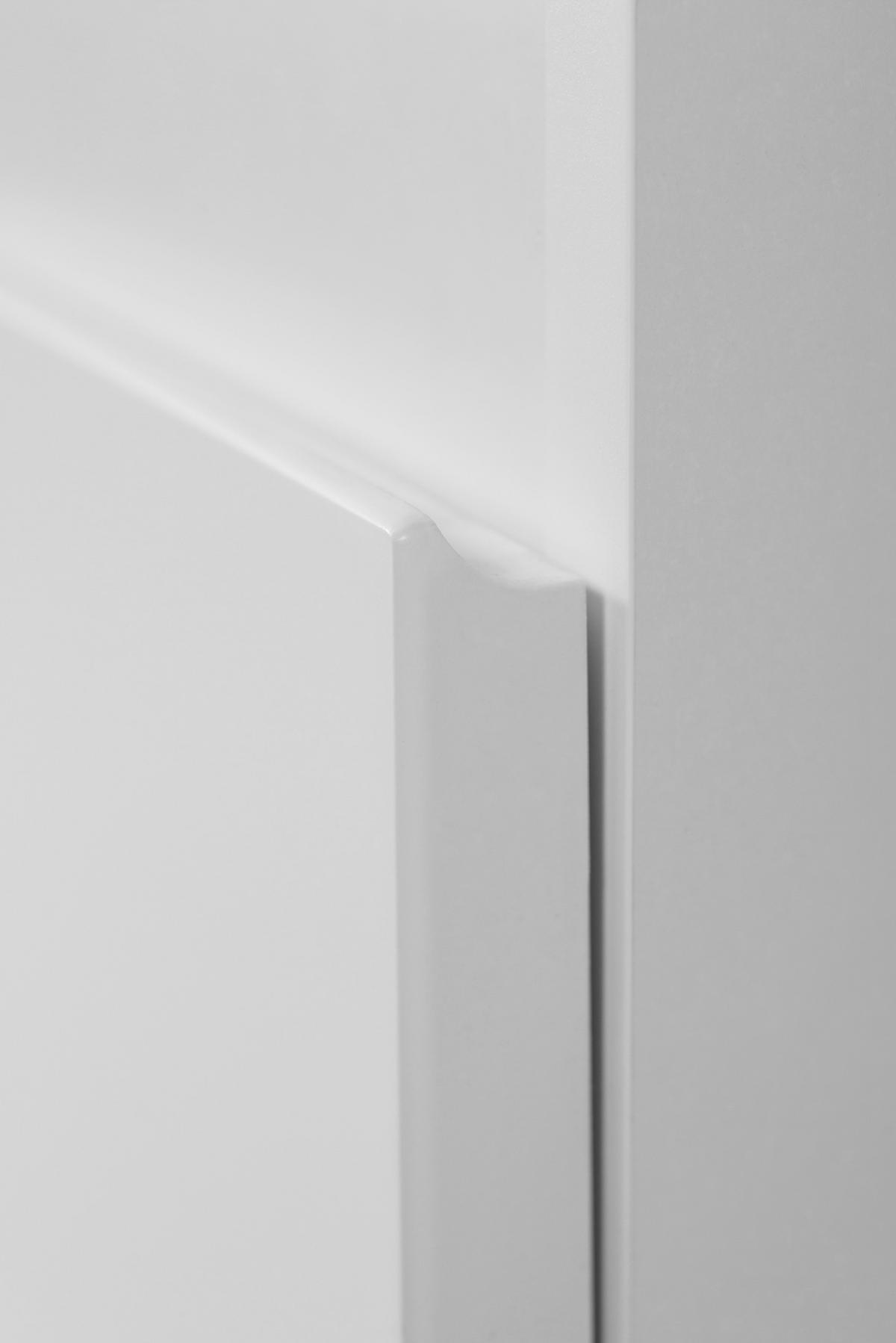 WASCHBECKUNTERSCHRANK MODERN 80cm - Wit - Weiß, Holzwerkstoff (80/57/46cm) - Rodan