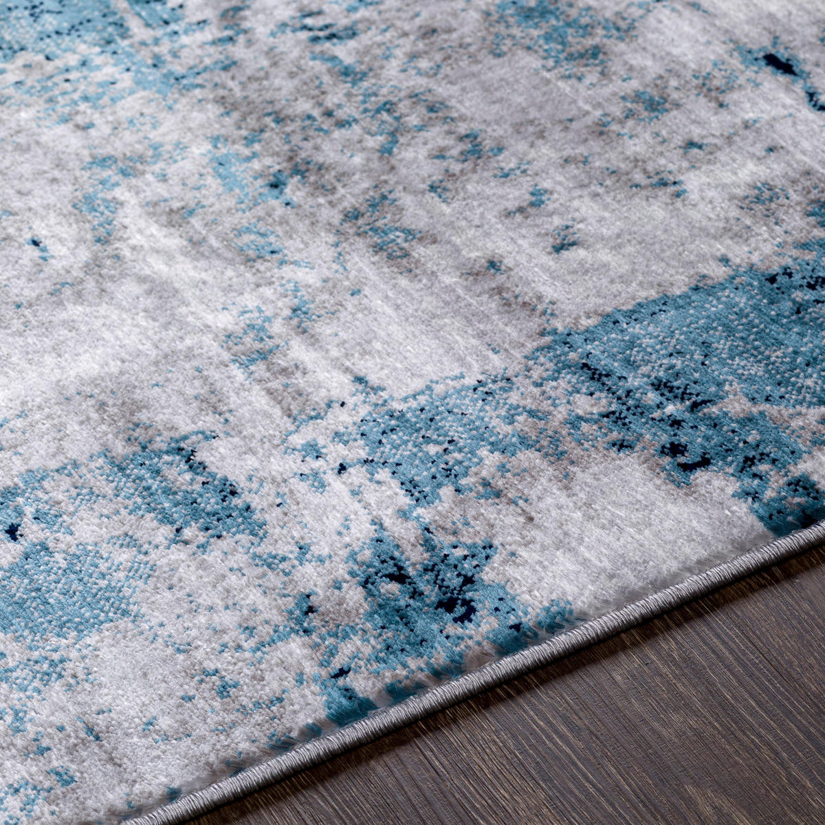 KURZFLORTEPPICH 200/275 cm Blau - Blau/Grau, Naturmaterialien/Textil (200/275cm) - LIVABLISS