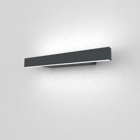 LED-WANDLEUCHTE - Anthrazit, Metall (30/3.1/7cm) - Lumicom