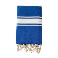 HAMAMTUCH Kozo Royal 100x200 190g/m² - Blau, Textil (100/200cm) - LE COMPTOIR DE LA PLAGE