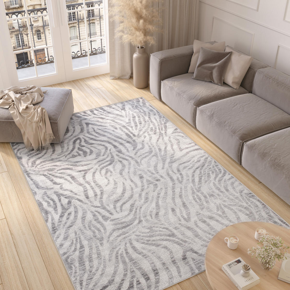 TEPPICH VALLEY Grau 200/300 cm - Grau, Textil (200/300cm) - Tapiso