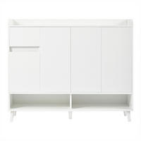 KOMMODE White 120/35/99 cm - Weiß, Holzwerkstoff (120/99/35cm) - PANGIVO