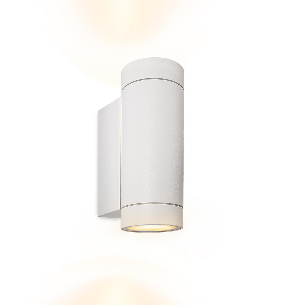 AUSSENLEUCHTE Ludowa - Weiß, Metall (10.2/6.5/16.4cm) - Paco Home