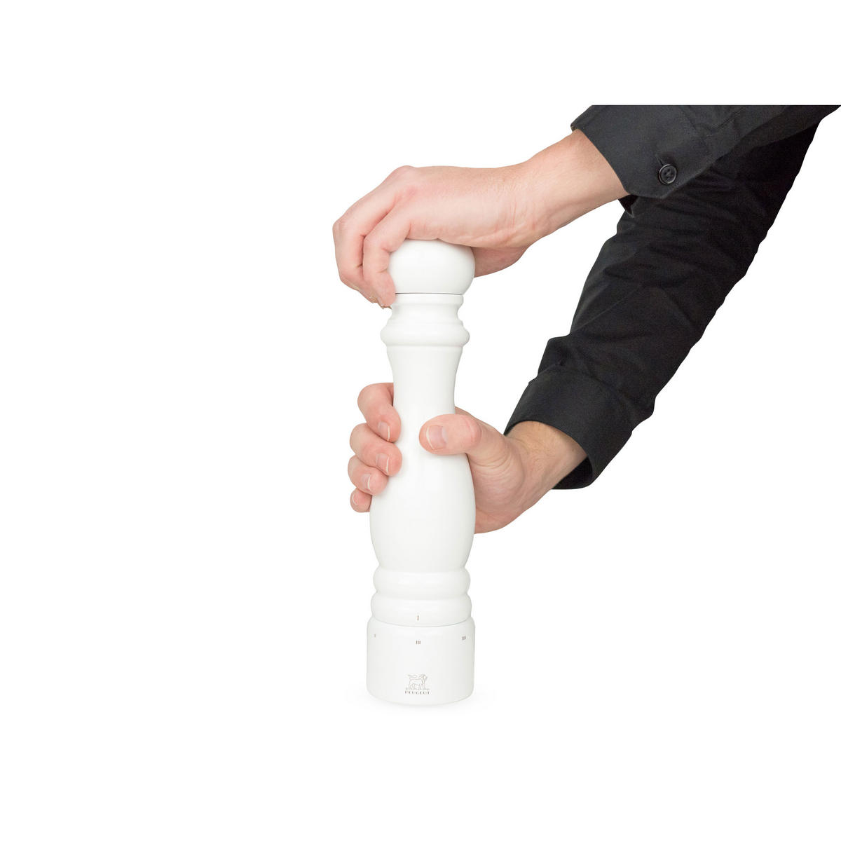 PFEFFERMÜHLE Paris uSelect 30cm Buchenholz Weiß Stahlmahlwerk - Weiß, Holz (6.7/30/6.7cm) - PEUGEOT