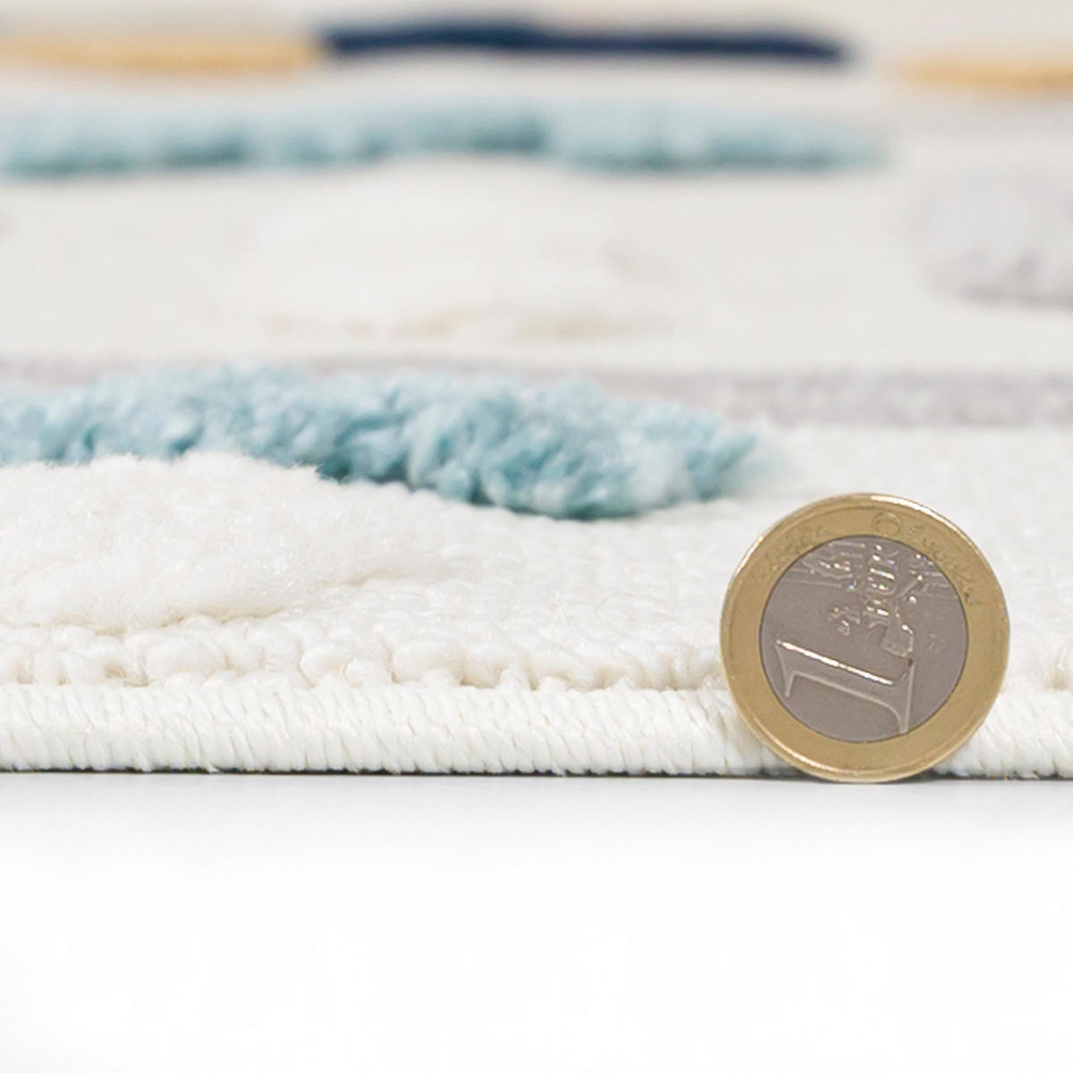 KINDERTEPPICH Beige Auto, Straßen - Mittelflor Rechteckig Weich 160 x 230 cm - Beige/Multicolor, Textil (160/230cm) - Mazovia