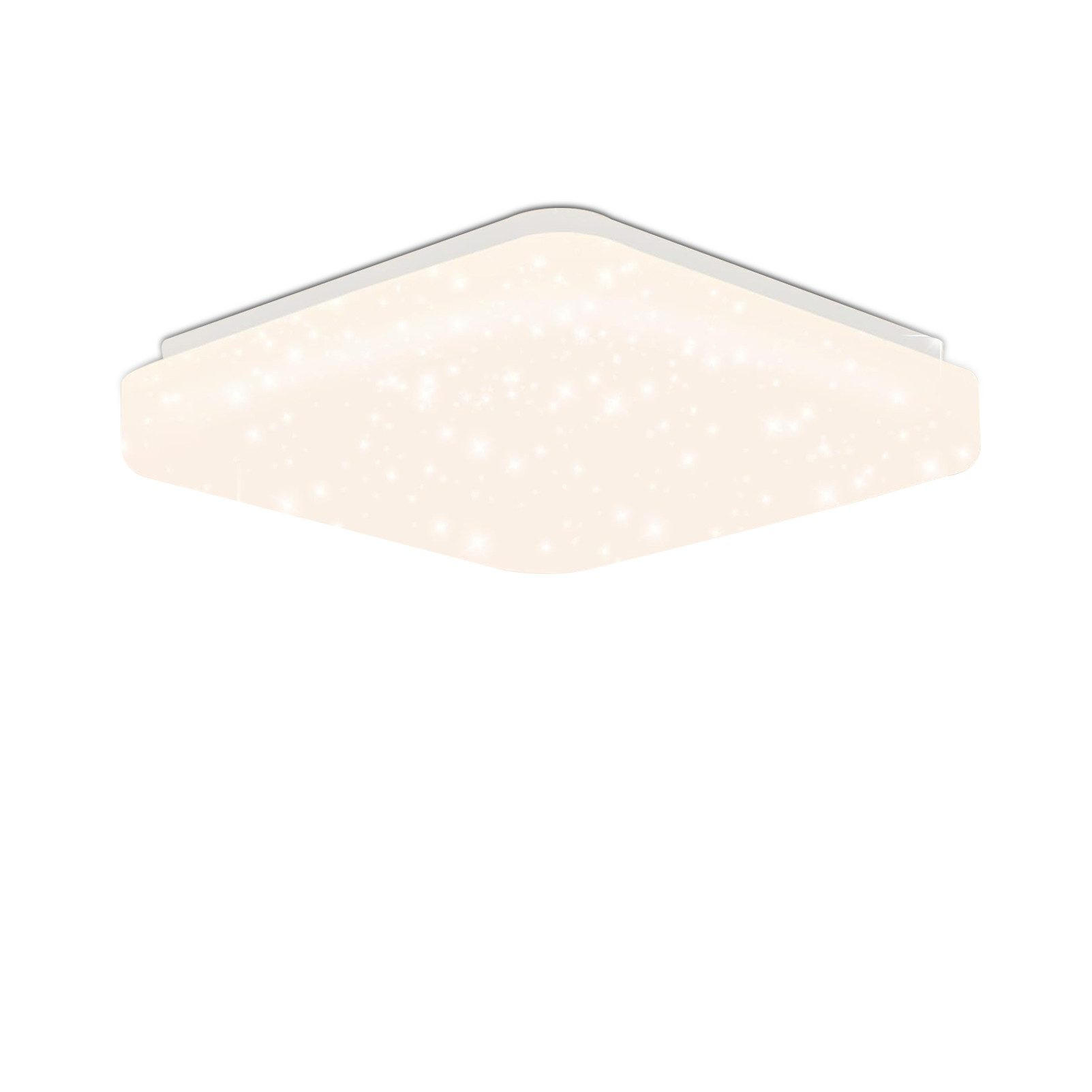 LED-DECKENLEUCHTE Loki 21/19/4cm - Weiß, Kunststoff (21/19/4cm) - ZMH