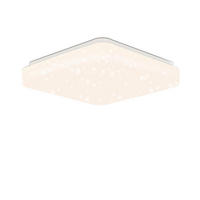 LED-DECKENLEUCHTE Loki 21/19/4cm - Weiß, Kunststoff (21/19/4cm) - ZMH