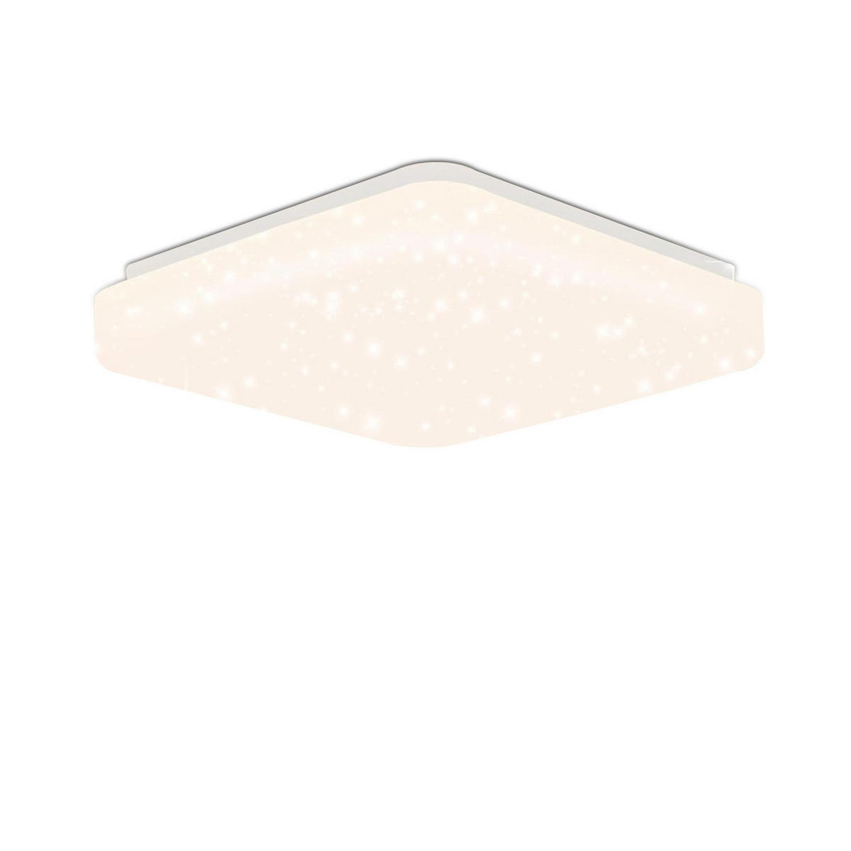 LED-DECKENLEUCHTE Loki 21/19/4cm - Weiß, Kunststoff (21/19/4cm) - ZMH