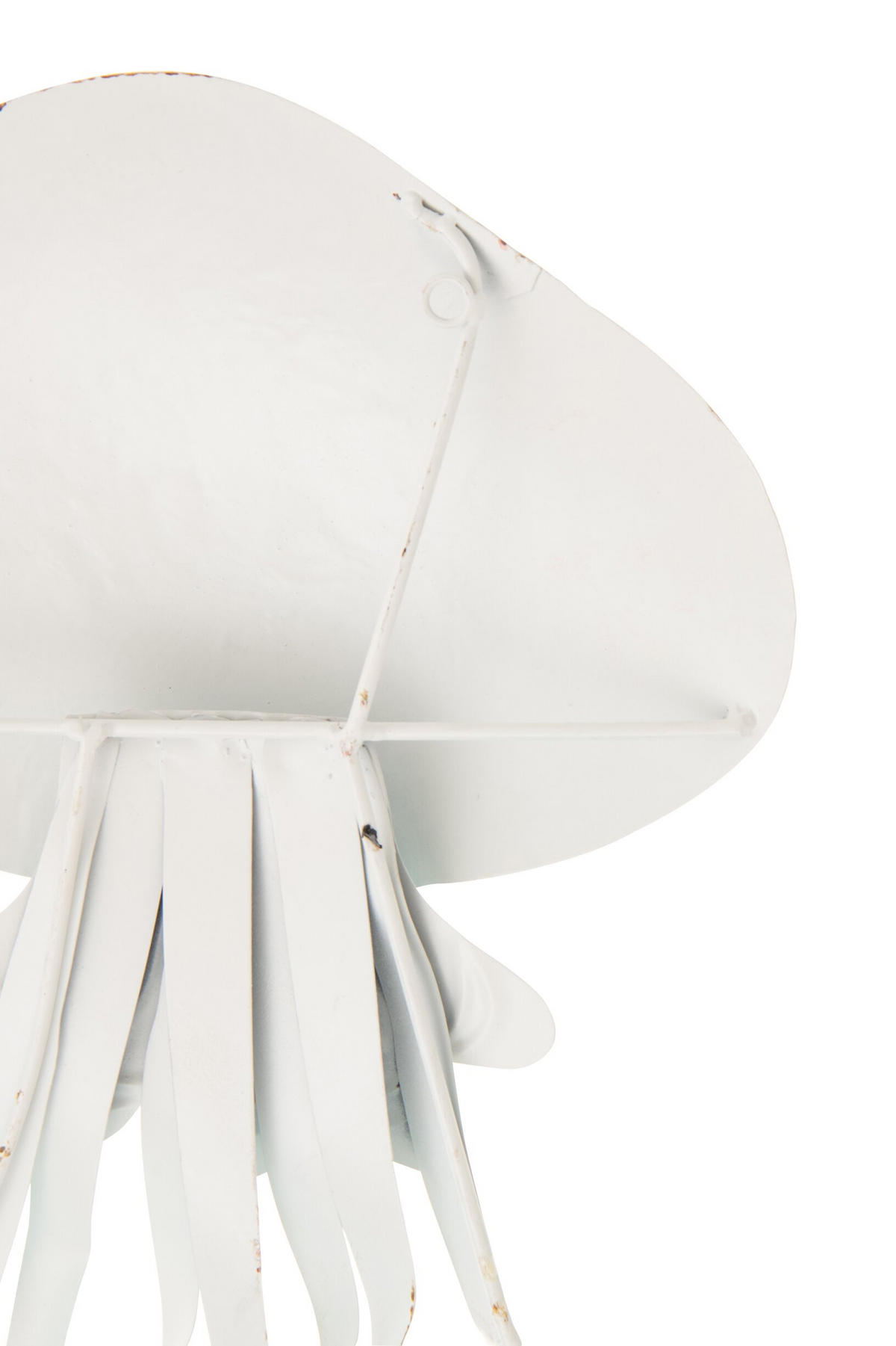 WANDDEKORATION QUALLE - Blau, Metall (4.4/66/91.4cm) - J-Line