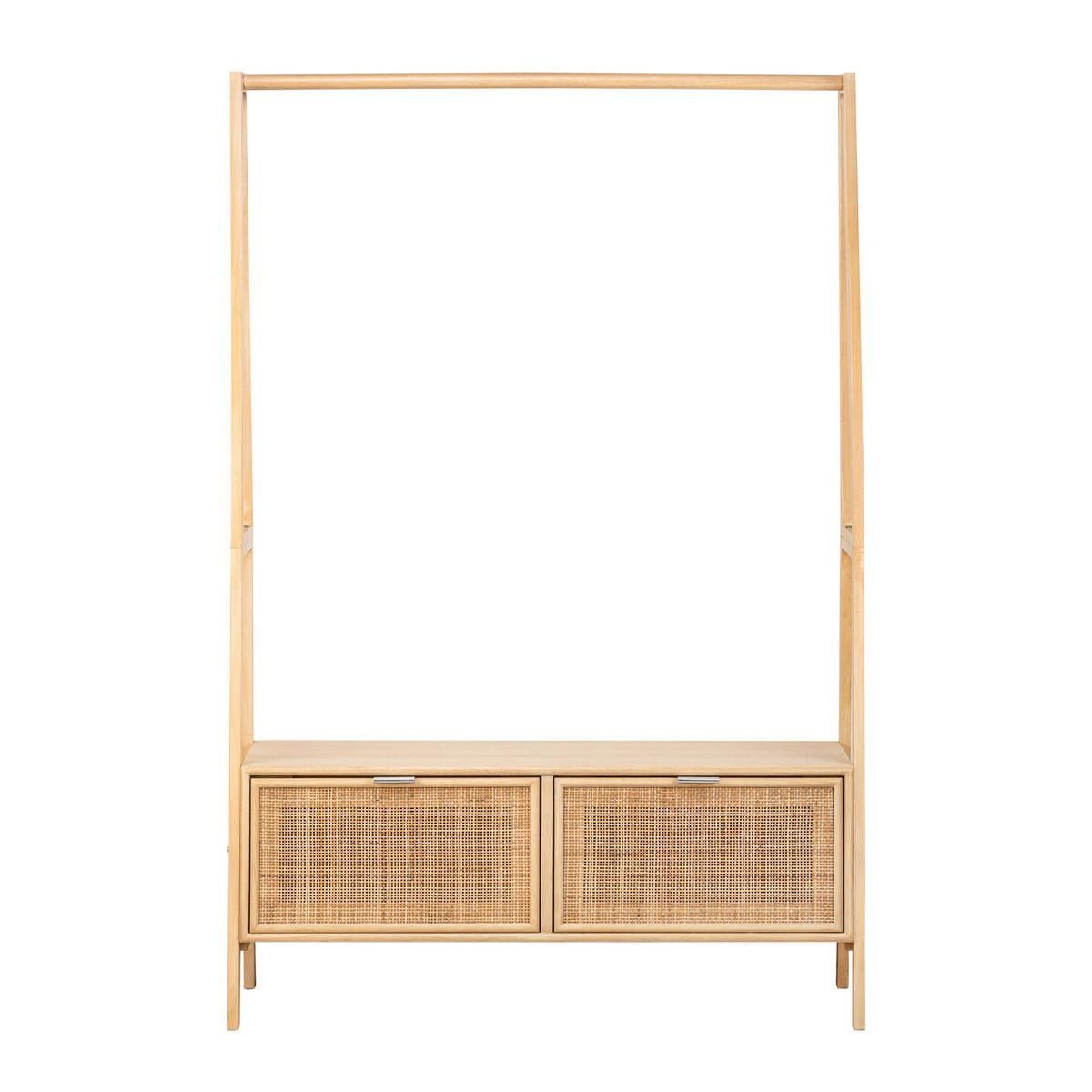 GARDEROBE Holz Braun - Braun, Holz (110/165/36cm) - Nordlys
