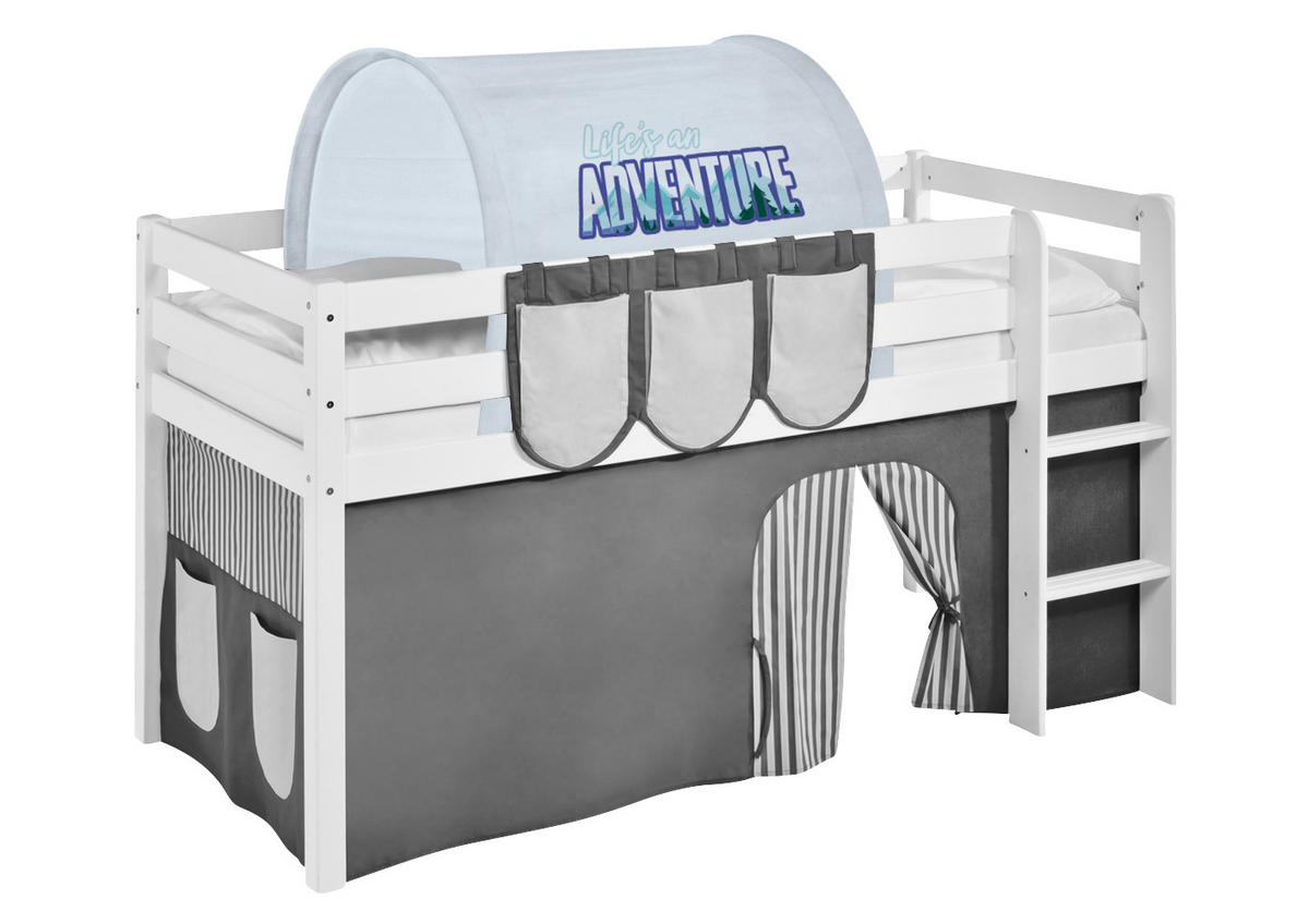 TUNNEL Paw Patrol blau für Hochbett, Spielbett und Etagenbett - Blau, Textil - Lilokids