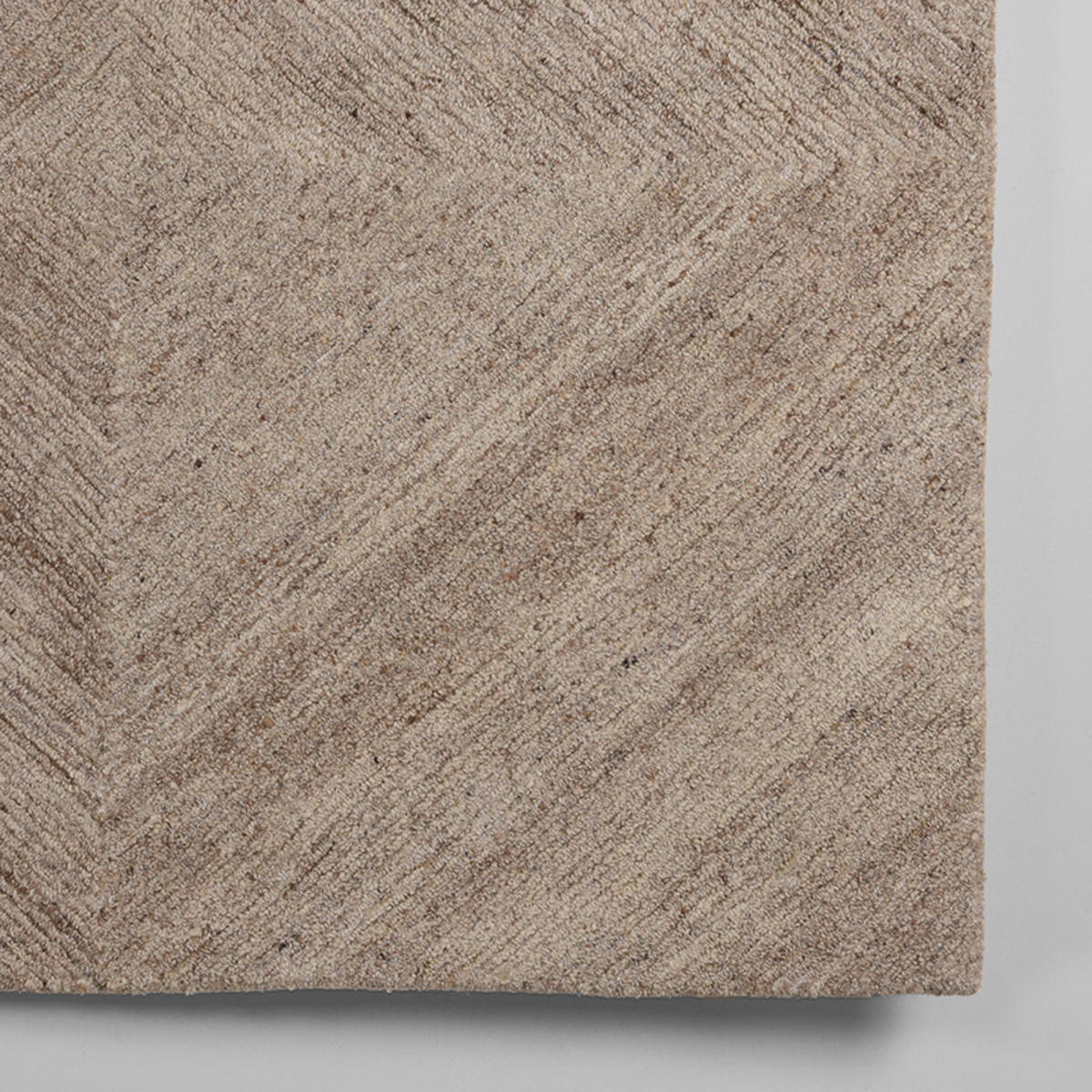 TEPPICH Blendy Taupe 200/300/1 cm - Taupe, Textil (300/200cm) - LABEL51