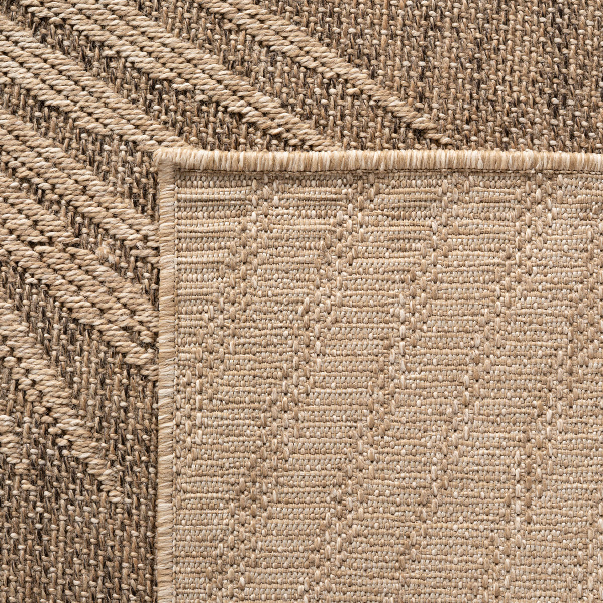 OUTDOORTEPPICH Timaro 120x170 cm Braun - Braun, Textil (120/170cm) - Villa Möbel