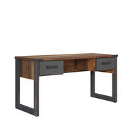 SCHREIBTISCH Holz - Braun, Holzwerkstoff (60/148/75cm) - ebuy24