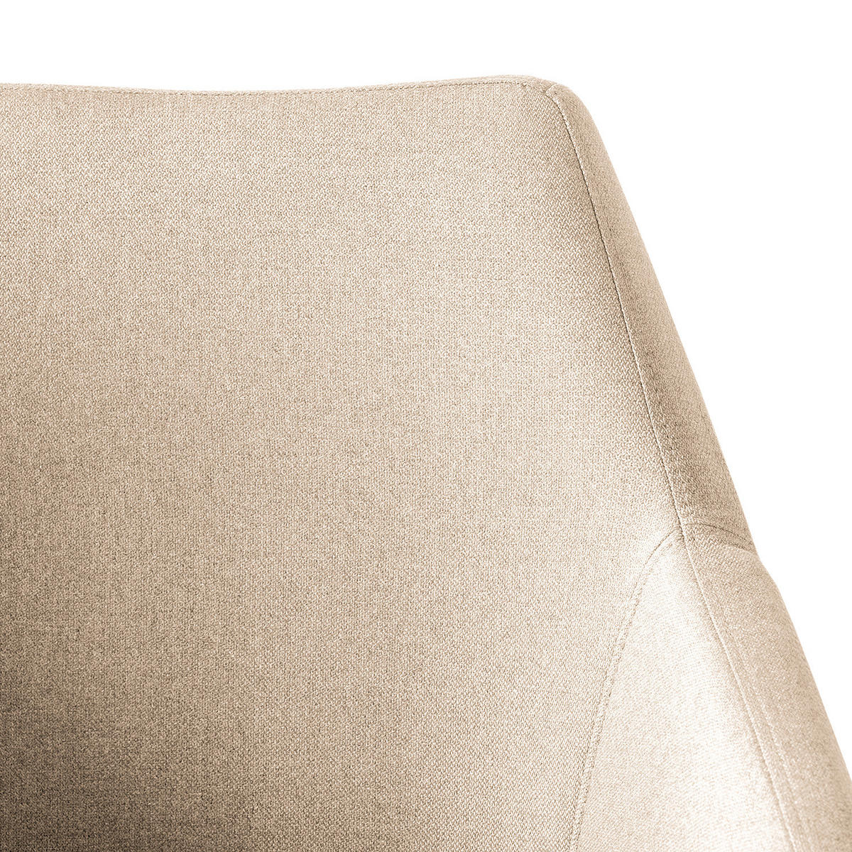 ARMLEHNENSTUHL - XXL - Beige, Holz/Textil (62/84/62cm) - home24